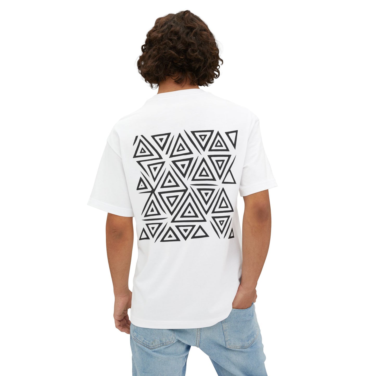 FULOVEK - TRIBAL COLLECTION - Oversized Tee - Unisex Boxy Shirt, Casual Wear, Trendy Outfit, Gift for Him, Gift for Her