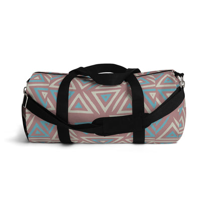 FULOVEK - Trendy Geometric Duffel Bag for Gym, Weekend Getaways, Sports, Travel, Stylish Luggage, Gift for Her, Adventure Essentials