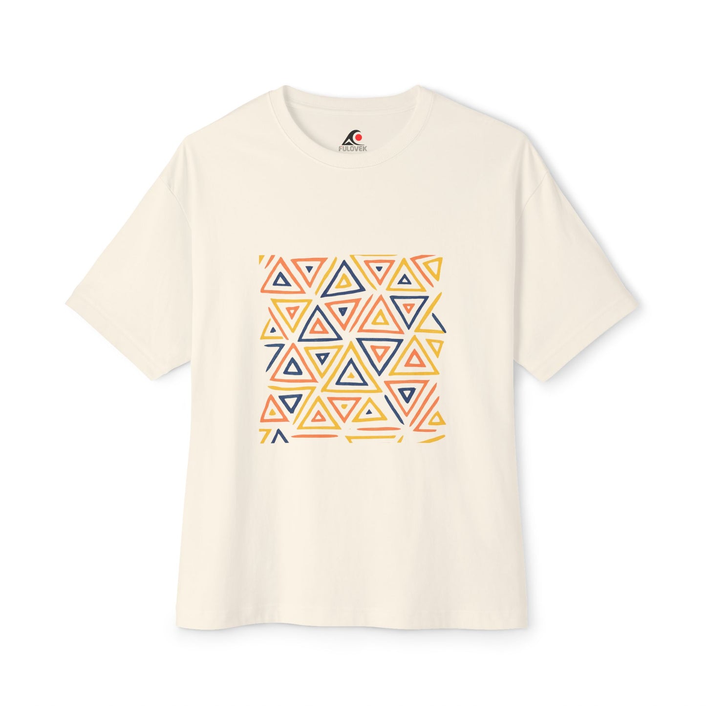 FULOVEK - TRIBAL COLLECTION - Oversized Tee - Unisex Boxy Shirt, Casual Wear, Trendy Outfit, Gift for Him, Gift for Her