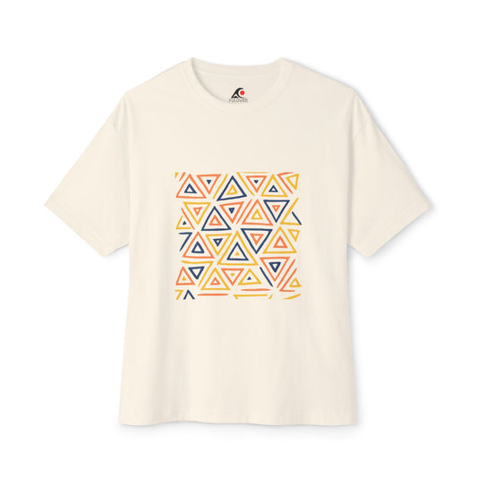 FULOVEK - TRIBAL COLLECTION - Oversized Tee - Unisex Boxy Shirt, Casual Wear, Trendy Outfit, Gift for Him, Gift for Her