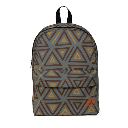 FULOVEK - Tribal Stylish Unisex Classic Backpack with Geometric Pattern, Trendy Bag for School, Travel, Work, Gift for Students, Fashionable Backpack