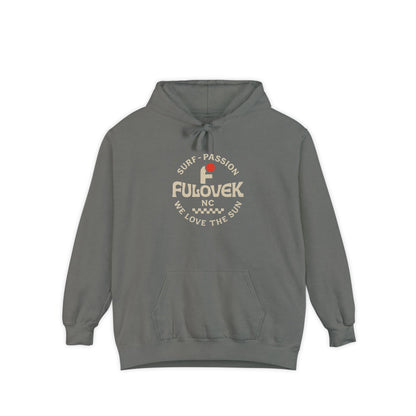 FULOVEK - Surf-Inspired Unisex Hoodie - We Love the Sun - Casual Style, Beach Vibes, Perfect for Gifts, Summer Wear, Adventure Ready