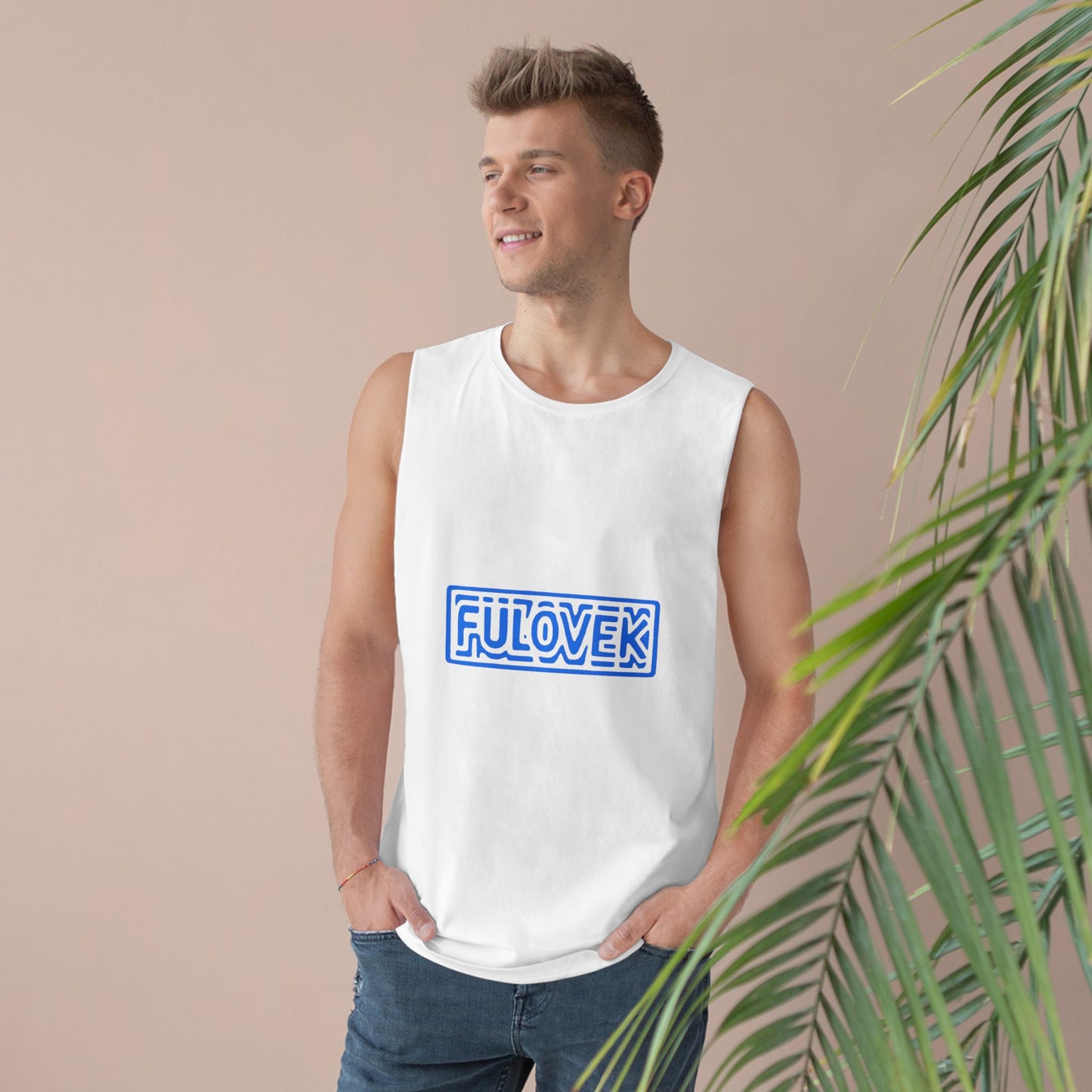 FULOVEK - Unisex Tank Top, Casual Summer Tee, Vacation Clothing, Graphic Workout Shirt, Stylish Layering Piece, Gifts for Him and Her