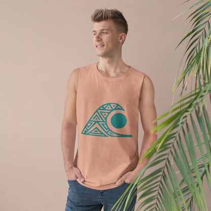FULOVEK - Unisex Tank Top with Tribal Spirit Design – Bold Summer Statement, Adventure-Ready Top, Ethnic-Inspired Streetwear, Perfect Gift for Free Spirits