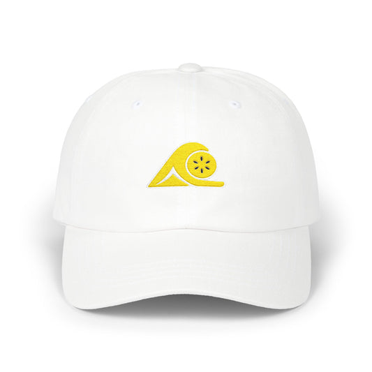 Classic Wave Dad Cap - Beach Lover's Hat, Casual Sun Hat, Summer Accessory, Relaxed Style, Tropical Banana