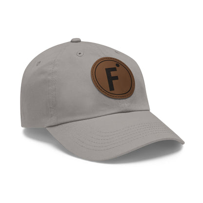 FULOVEK Stylish Dad Hat with Leather Patch - Casual, Trendy Headwear for Everyday Use