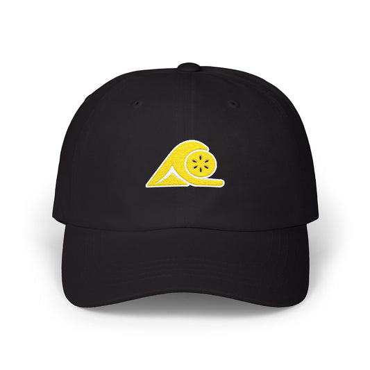 Classic Wave Dad Cap - Beach Lover's Hat, Casual Sun Hat, Summer Accessory, Relaxed Style, Tropical Banana