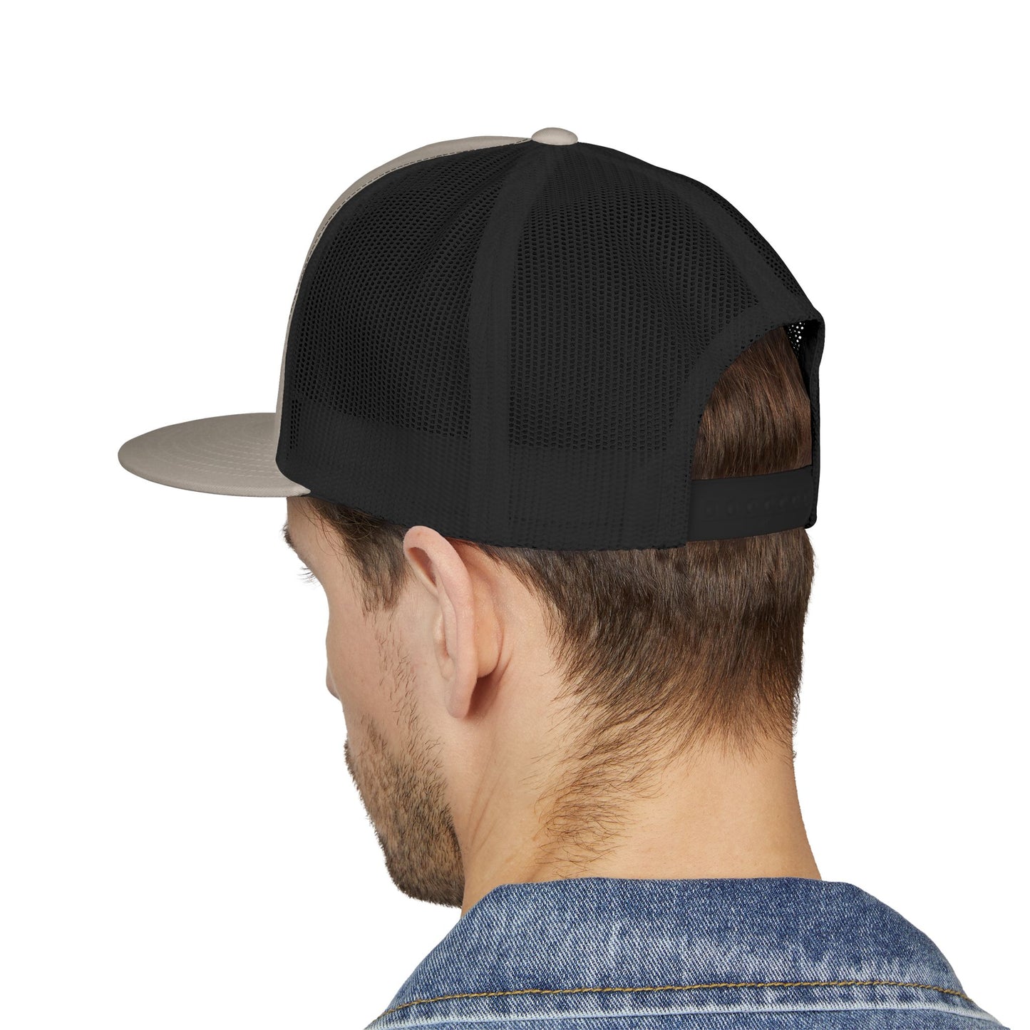 FULOVEK - Tribal Bohemian Embroidered 5 Panel Trucker Cap, Casual Streetwear Hat, Festival Accessory, Summer Fashion, Unique Gift Idea