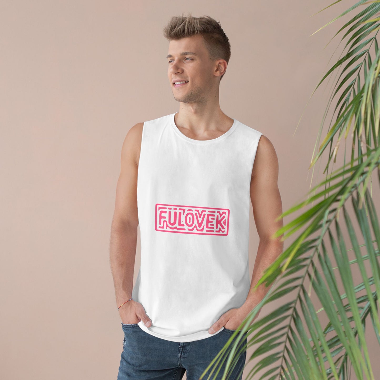 FULOVEK - Unisex Tank Top, Casual Summer Tee, Vacation Clothing, Graphic Workout Shirt, Stylish Layering Piece, Gifts for Him and Her