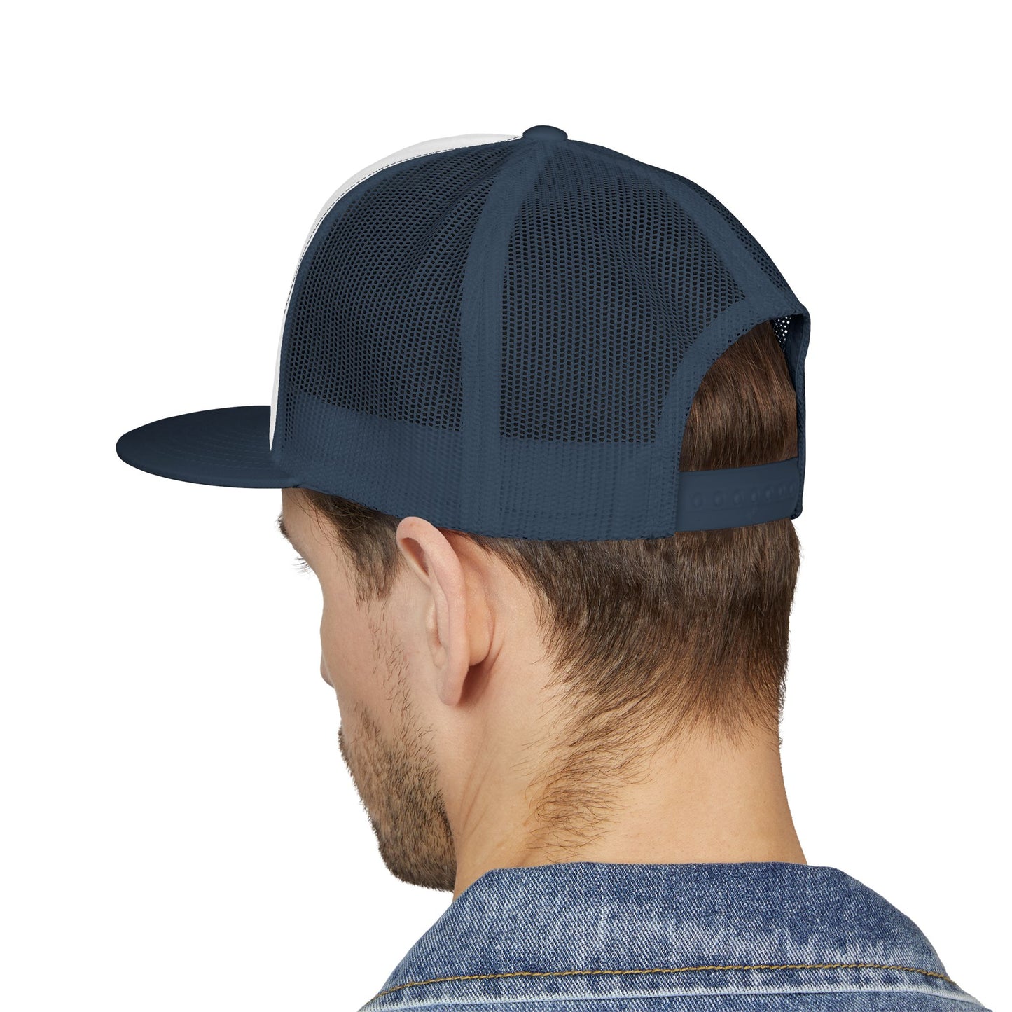 FULOVEK - Tribal Bohemian Embroidered 5 Panel Trucker Cap, Casual Streetwear Hat, Festival Accessory, Summer Fashion, Unique Gift Idea