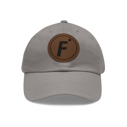 FULOVEK Stylish Dad Hat with Leather Patch - Casual, Trendy Headwear for Everyday Use