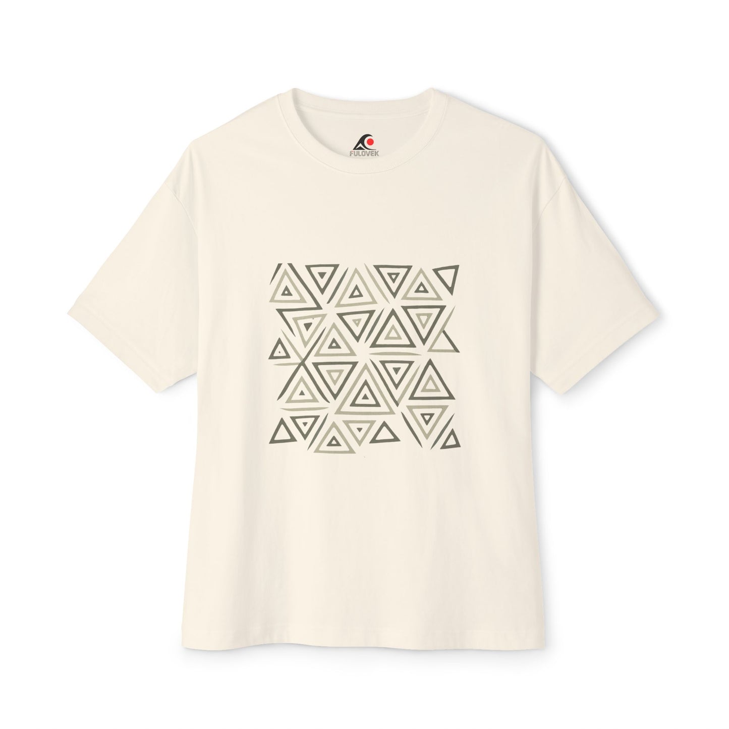 FULOVEK - TRIBAL COLLECTION - Oversized Tee - Unisex Boxy Shirt, Casual Wear, Trendy Outfit, Gift for Him, Gift for Her