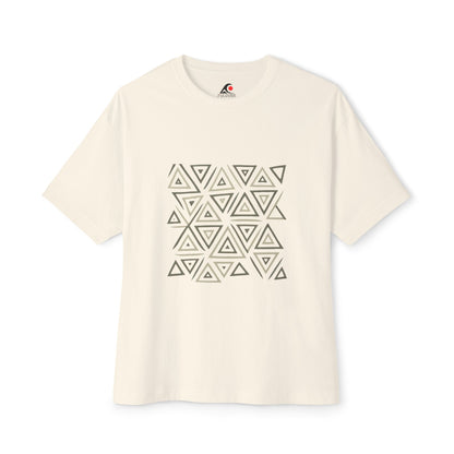 FULOVEK - TRIBAL COLLECTION - Oversized Tee - Unisex Boxy Shirt, Casual Wear, Trendy Outfit, Gift for Him, Gift for Her