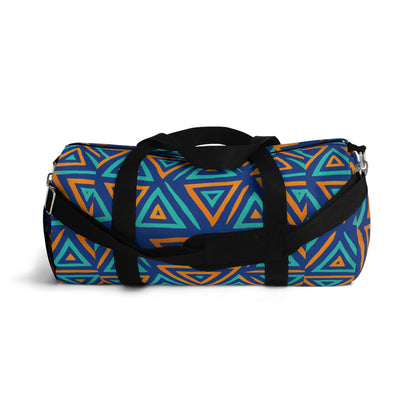 FULOVEK - Trendy Geometric Duffel Bag for Gym, Weekend Getaways, Sports, Travel, Stylish Luggage, Gift for Her, Adventure Essentials