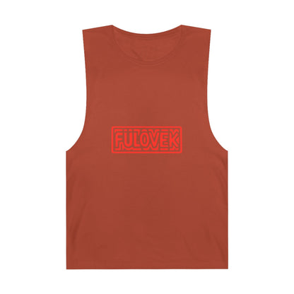 FULOVEK - Unisex Tank Top, Casual Summer Tee, Vacation Clothing, Graphic Workout Shirt, Stylish Layering Piece, Gifts for Him and Her