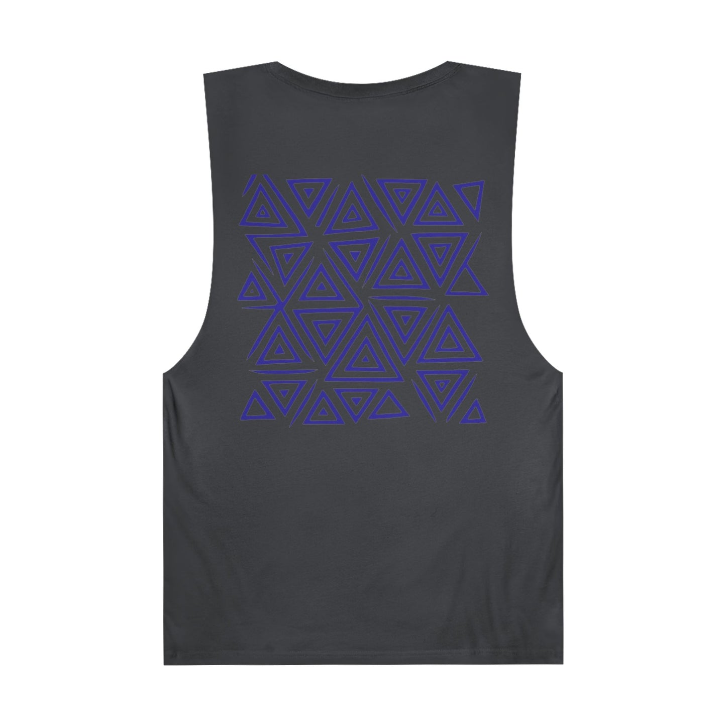 FULOVEK - Unisex Barnard Geometric Tribal PURPLE Tank Top | Casual Summer Wear, Beach Attire, Workout Shirt, Graphic Tee, Gift for Friends