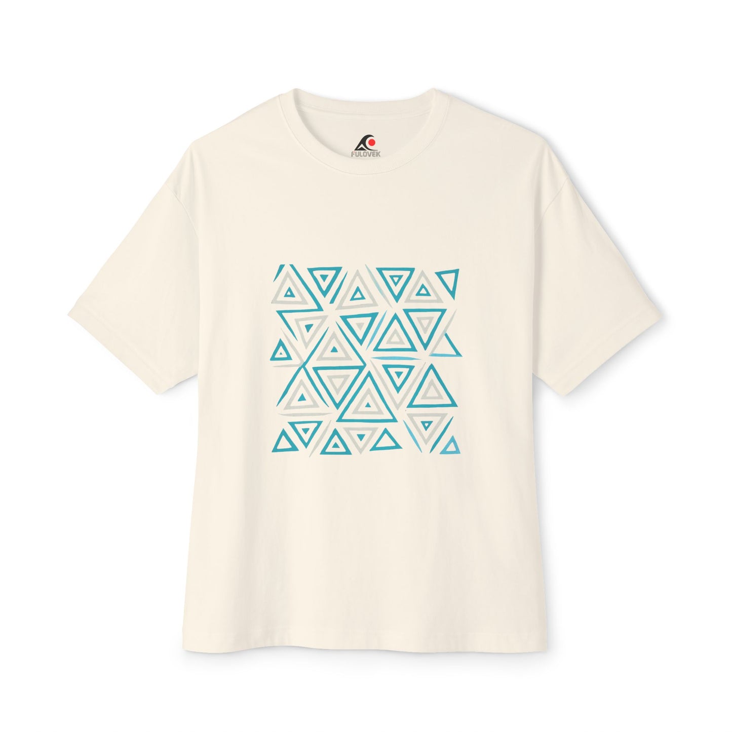 FULOVEK - TRIBAL COLLECTION - Oversized Tee - Unisex Boxy Shirt, Casual Wear, Trendy Outfit, Gift for Him, Gift for Her