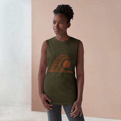 FULOVEK - Unisex Tank Top with Tribal Spirit Design – Bold Summer Statement, Adventure-Ready Top, Ethnic-Inspired Streetwear, Perfect Gift for Free Spirits