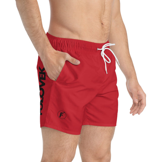 Men's Stylish Swim Trunks with Fun Prints for Beach Days