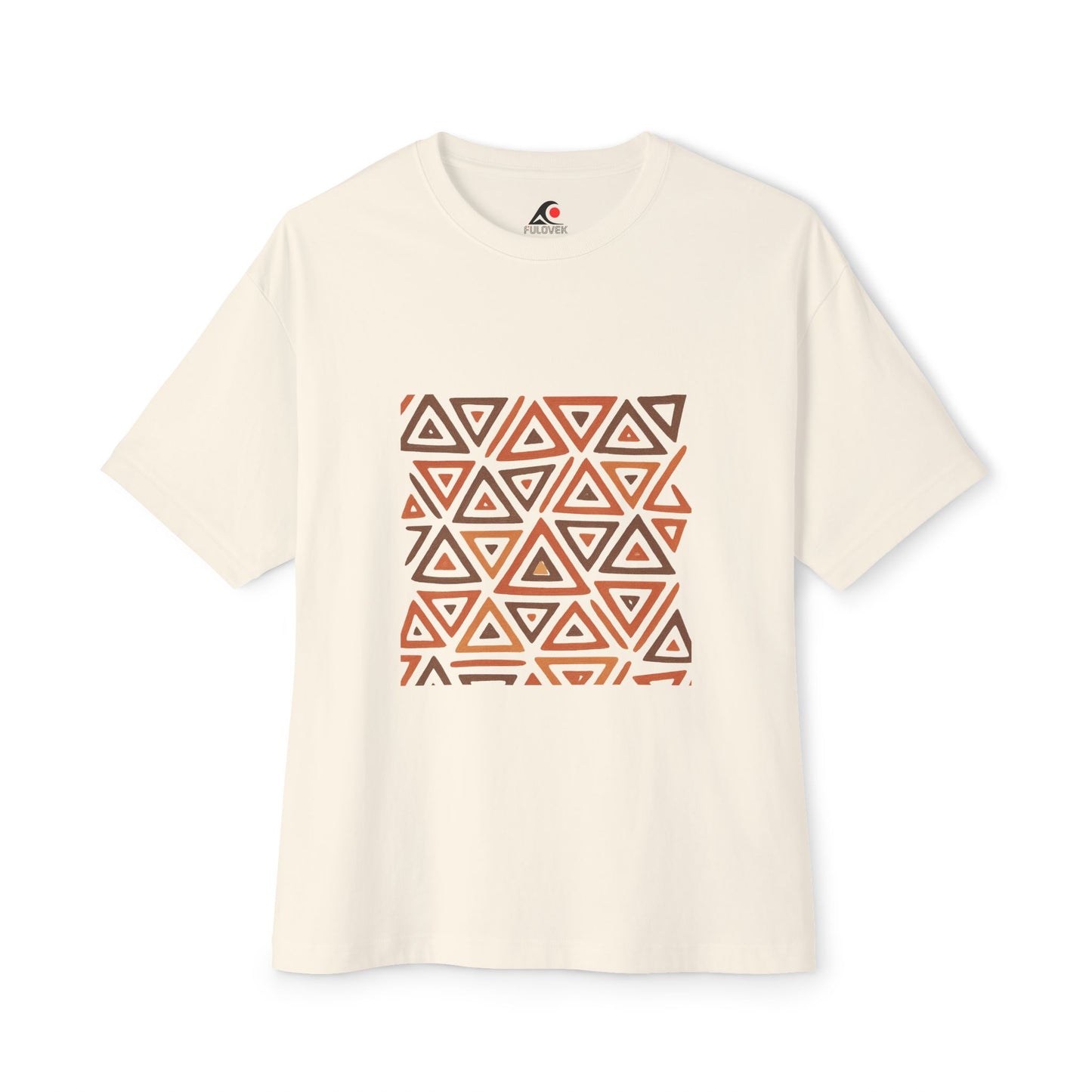 FULOVEK - TRIBAL COLLECTION - Oversized Tee - Unisex Boxy Shirt, Casual Wear, Trendy Outfit, Gift for Him, Gift for Her