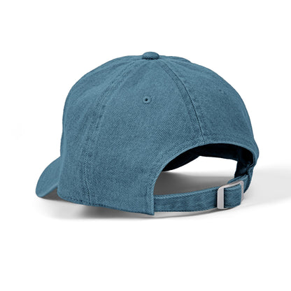 FULOVEK - TIKI Stylish Embroidered Denim Hat for Adventurers, Casual Wear, Outdoor Activities, Personalized Cap, Summer Accessory.