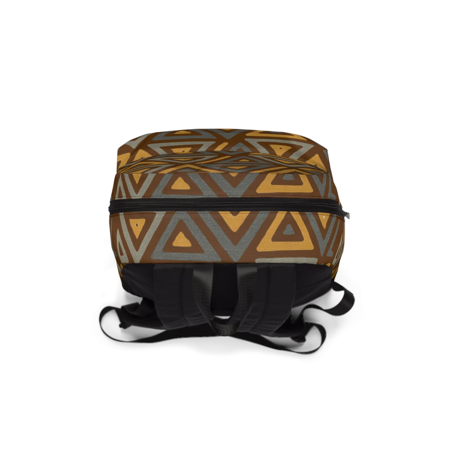 FULOVEK - Tribal Stylish Unisex Classic Backpack with Geometric Pattern, Trendy Bag for School, Travel, Work, Gift for Students, Fashionable Backpack