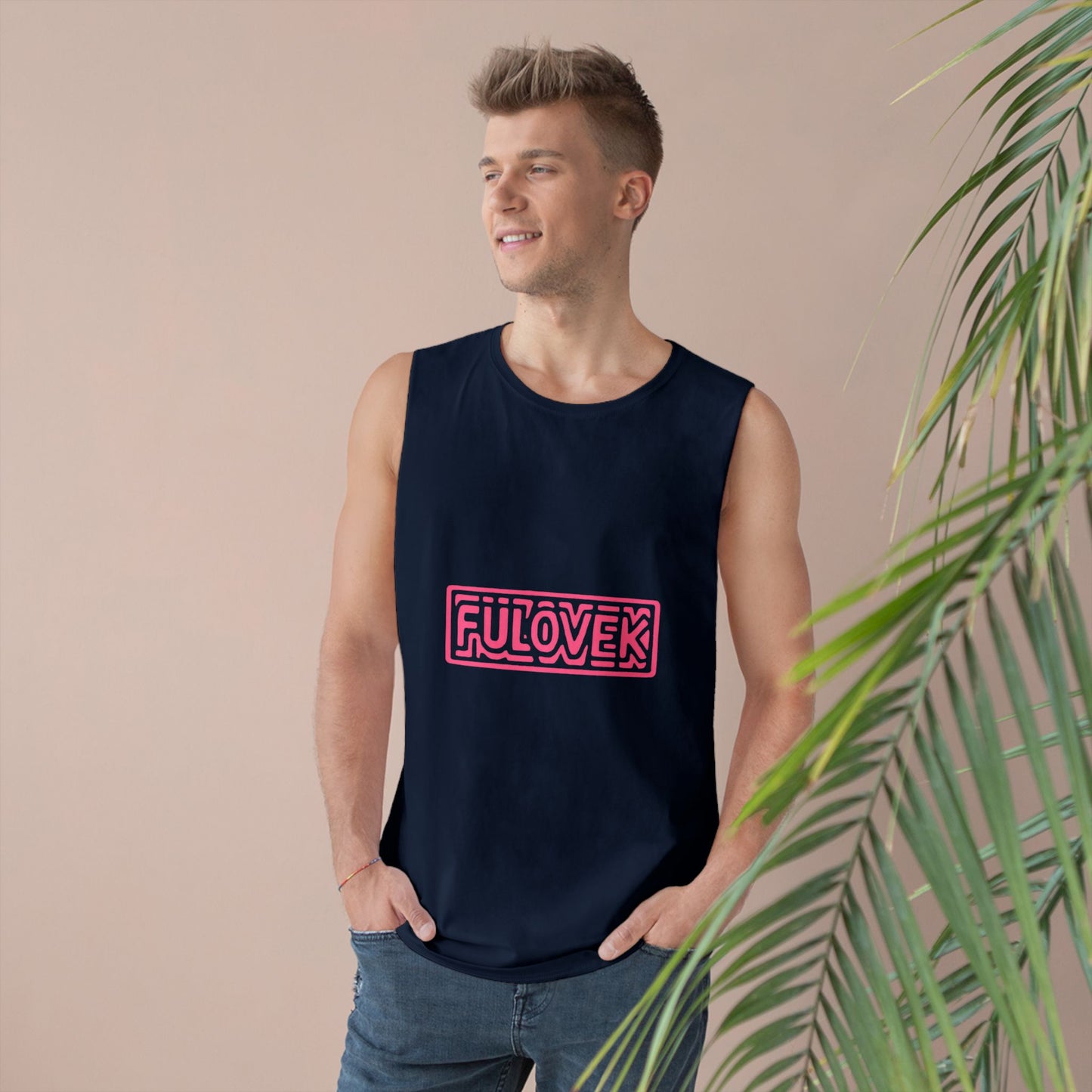 FULOVEK - Unisex Tank Top, Casual Summer Tee, Vacation Clothing, Graphic Workout Shirt, Stylish Layering Piece, Gifts for Him and Her
