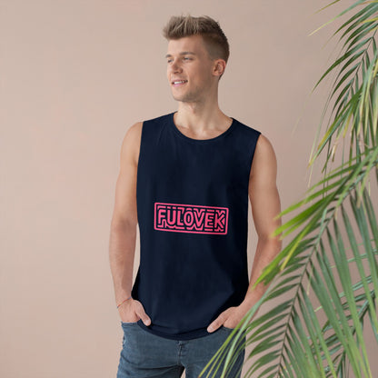 FULOVEK - Unisex Tank Top, Casual Summer Tee, Vacation Clothing, Graphic Workout Shirt, Stylish Layering Piece, Gifts for Him and Her