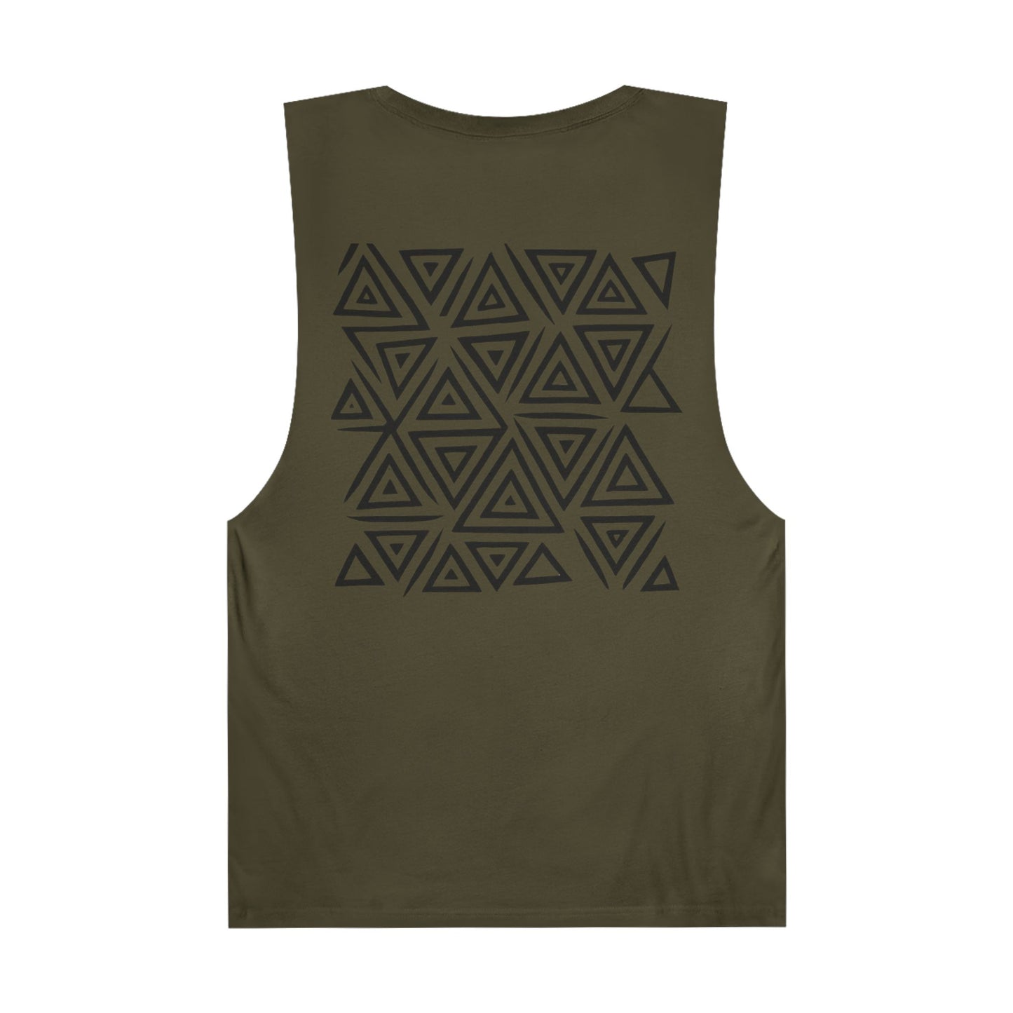 FULOVEK - Unisex Barnard Geometric Tribal Tank Top | Casual Summer Wear, Beach Attire, Workout Shirt, Graphic Tee, Gift for Friends