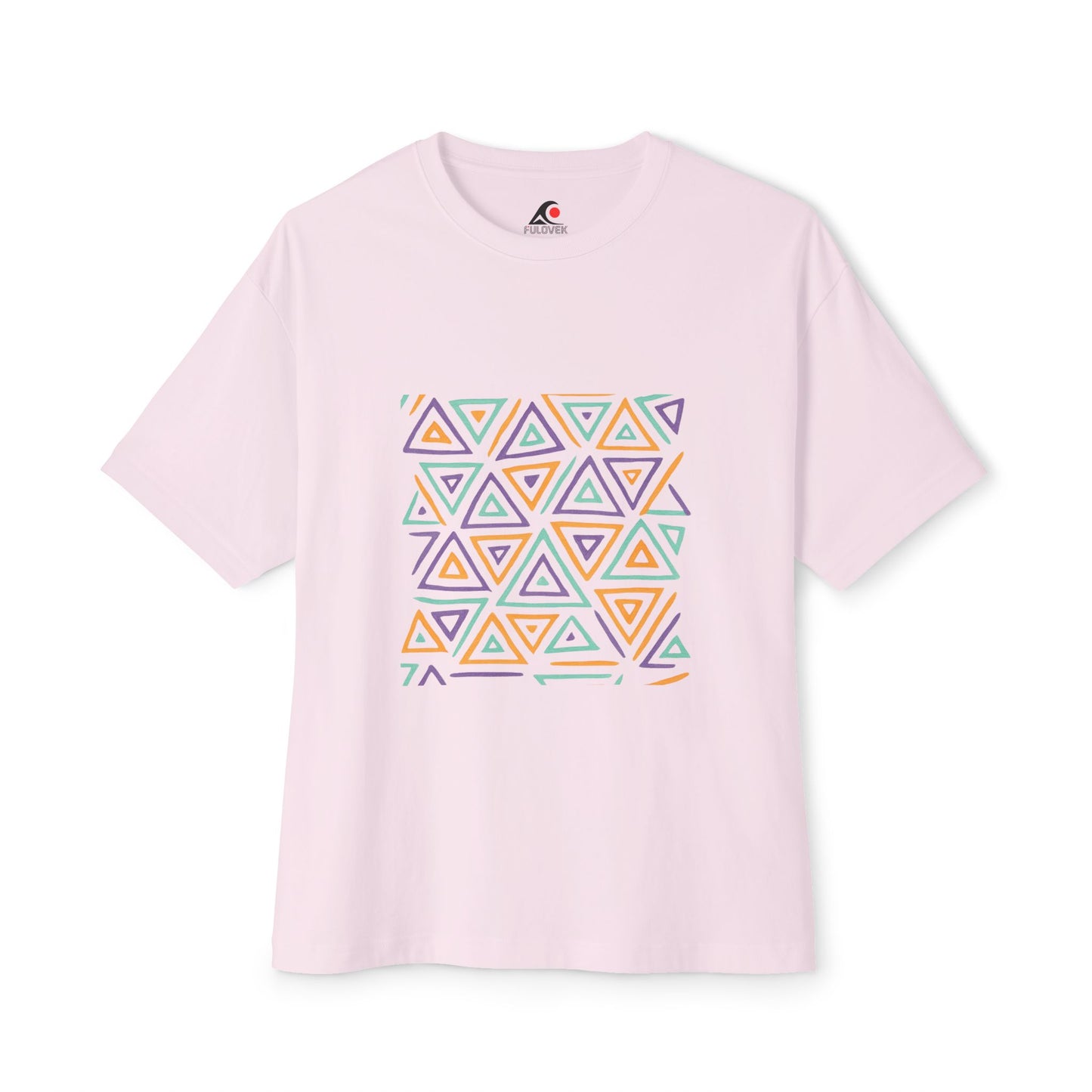 FULOVEK - TRIBAL COLLECTION - Oversized Tee - Unisex Boxy Shirt, Casual Wear, Trendy Outfit, Gift for Him, Gift for Her