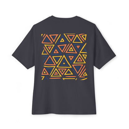 FULOVEK - TRIBAL COLLECTION - Oversized Tee - Unisex Boxy Shirt, Casual Wear, Trendy Outfit, Gift for Him, Gift for Her