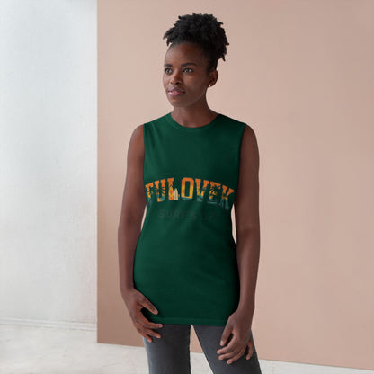 FULOVEK - Unisex Surf's Up Tank Top - Relaxed Casual Style for Beach Lovers