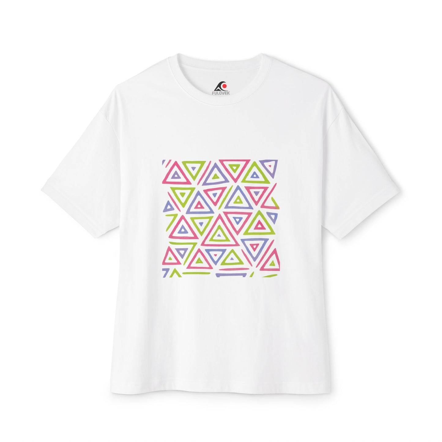 FULOVEK - TRIBAL COLLECTION - Oversized Tee - Unisex Boxy Shirt, Casual Wear, Trendy Outfit, Gift for Him, Gift for Her