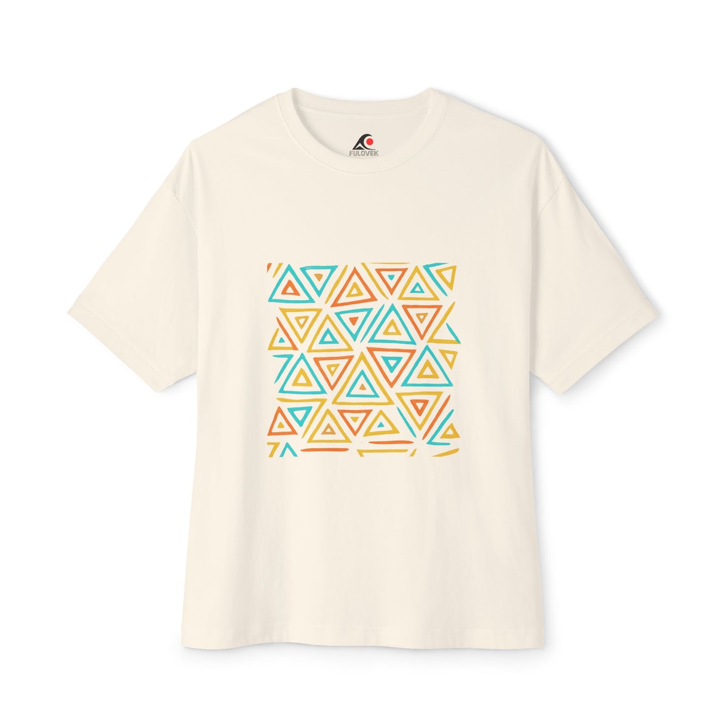 FULOVEK - TRIBAL COLLECTION - Oversized Tee - Unisex Boxy Shirt, Casual Wear, Trendy Outfit, Gift for Him, Gift for Her