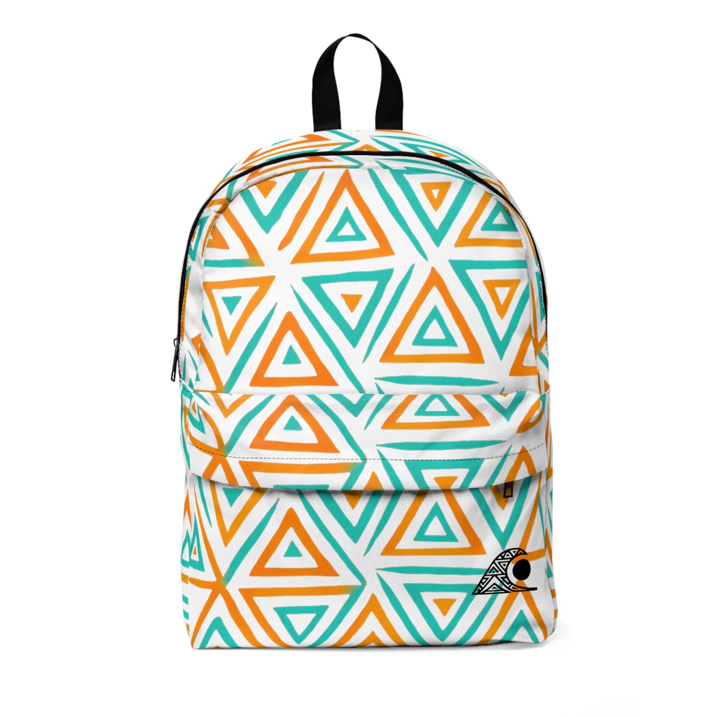 FULOVEK - Tribal Stylish Unisex Classic Backpack with Geometric Pattern, Trendy Bag for School, Travel, Work, Gift for Students, Fashionable Backpack