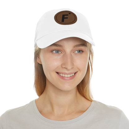 FULOVEK Stylish Dad Hat with Leather Patch - Casual, Trendy Headwear for Everyday Use