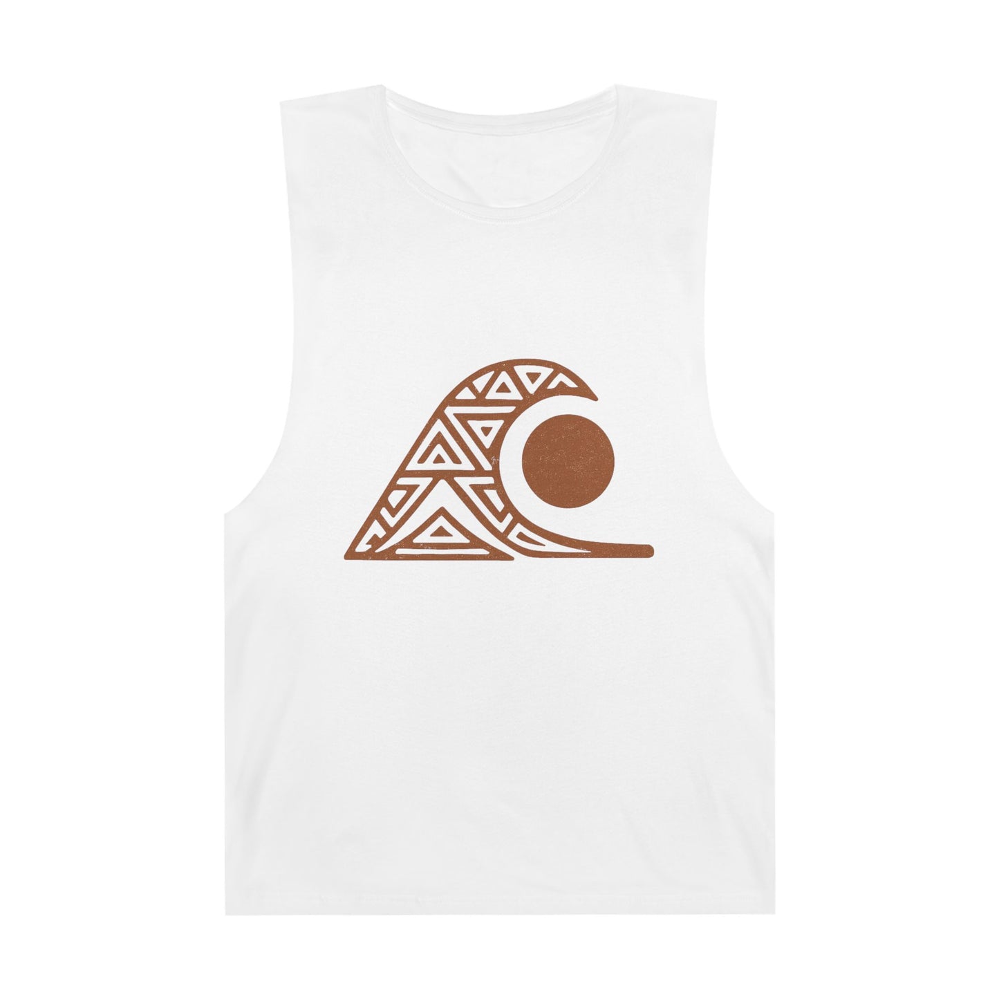FULOVEK - Unisex Tank Top with Tribal Spirit Design – Bold Summer Statement, Adventure-Ready Top, Ethnic-Inspired Streetwear, Perfect Gift for Free Spirits