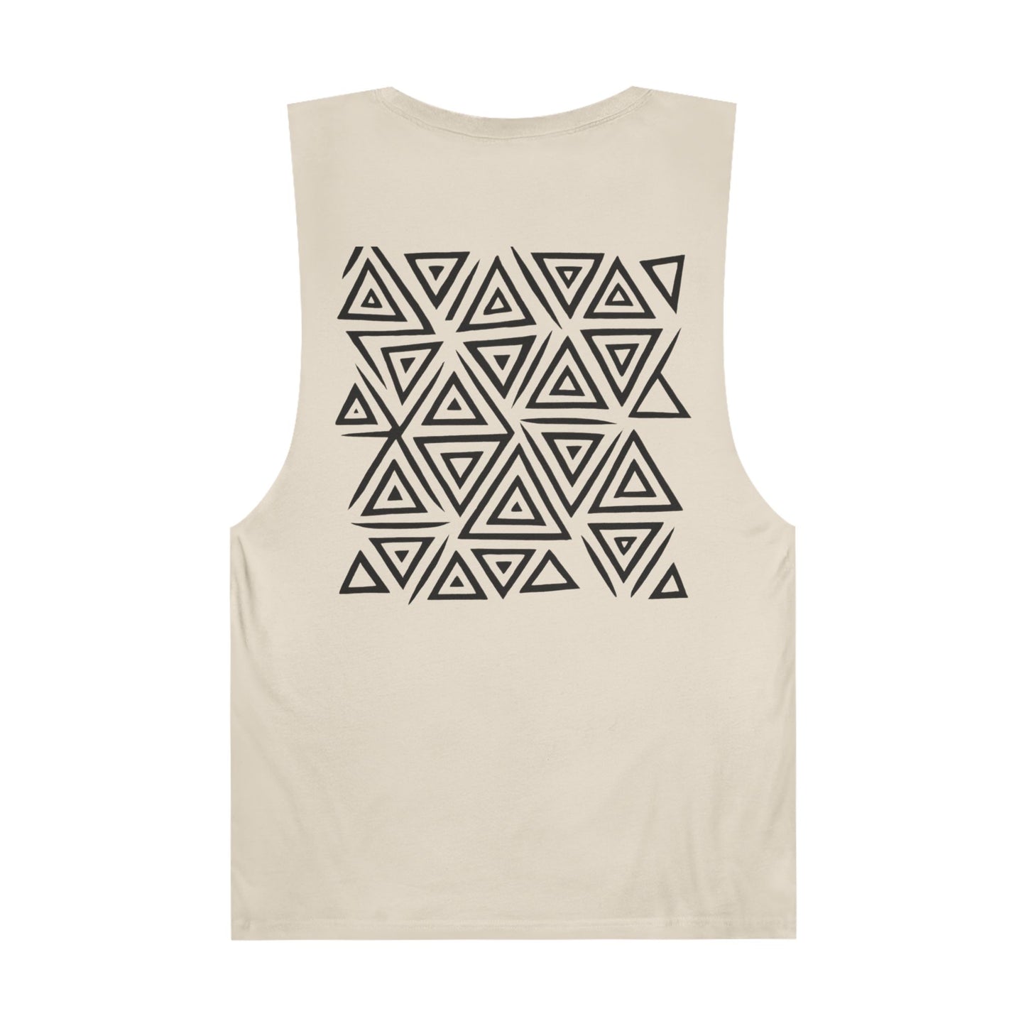 FULOVEK - Unisex Barnard Geometric Tribal Tank Top | Casual Summer Wear, Beach Attire, Workout Shirt, Graphic Tee, Gift for Friends