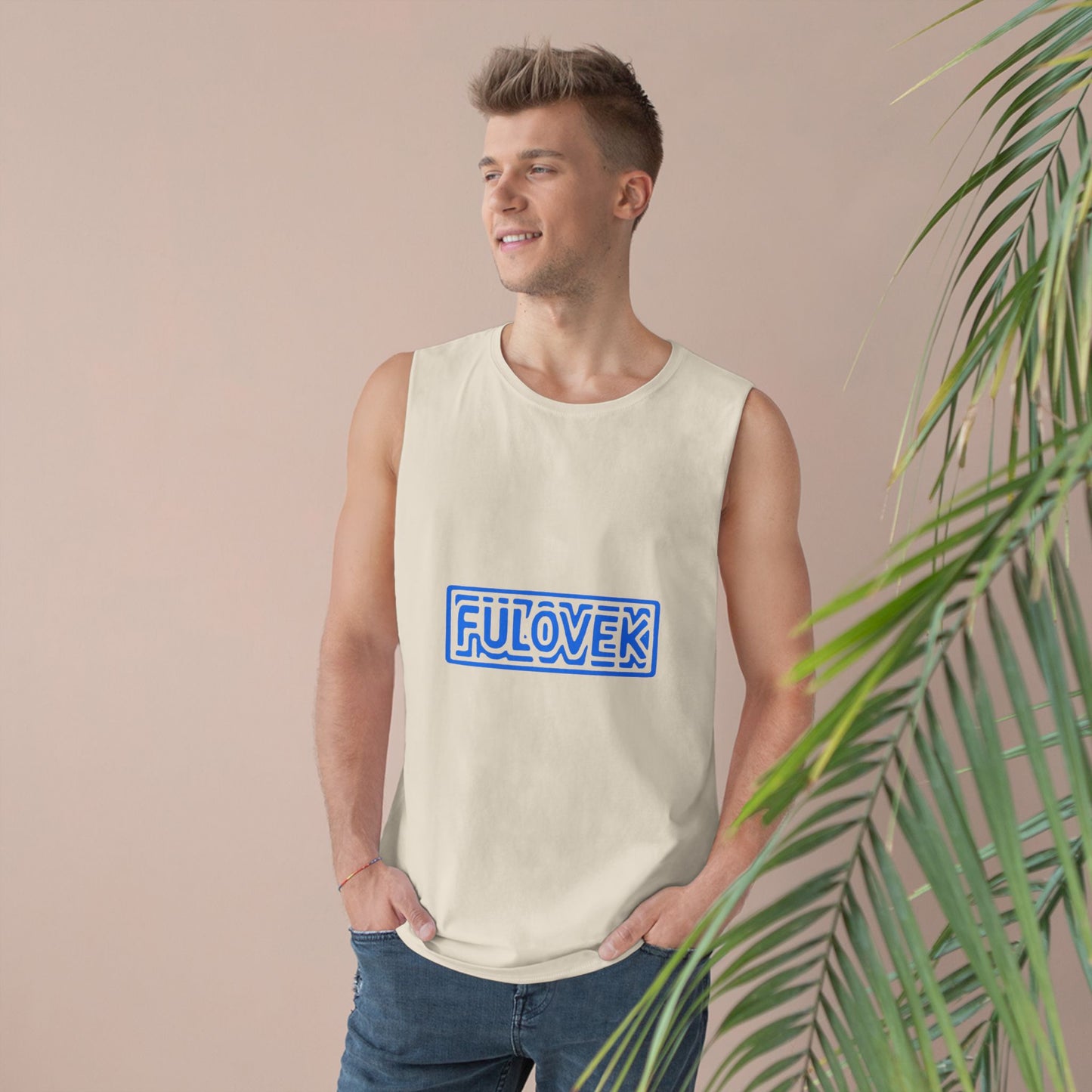 FULOVEK - Unisex Tank Top, Casual Summer Tee, Vacation Clothing, Graphic Workout Shirt, Stylish Layering Piece, Gifts for Him and Her