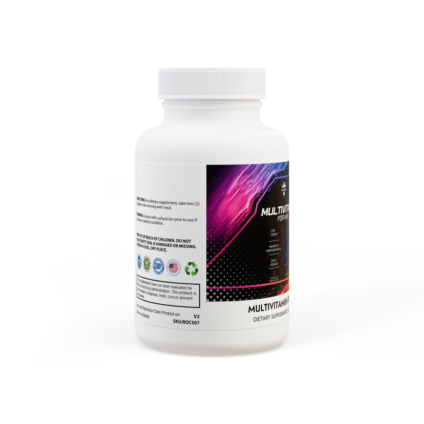 FULOVEK Multivitamin for Men Supplement (60 Capsules)