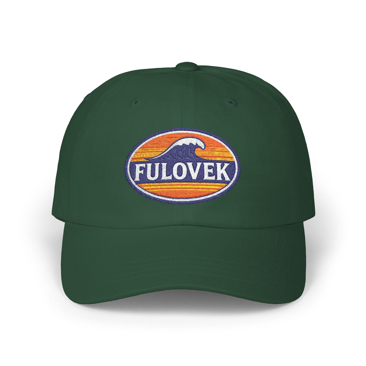 FULOVEK - Classic Dad Cap With Retro Wave Design | Summer Hat, Dad Hat, Casual Headwear, Beachwear, Gift for Him