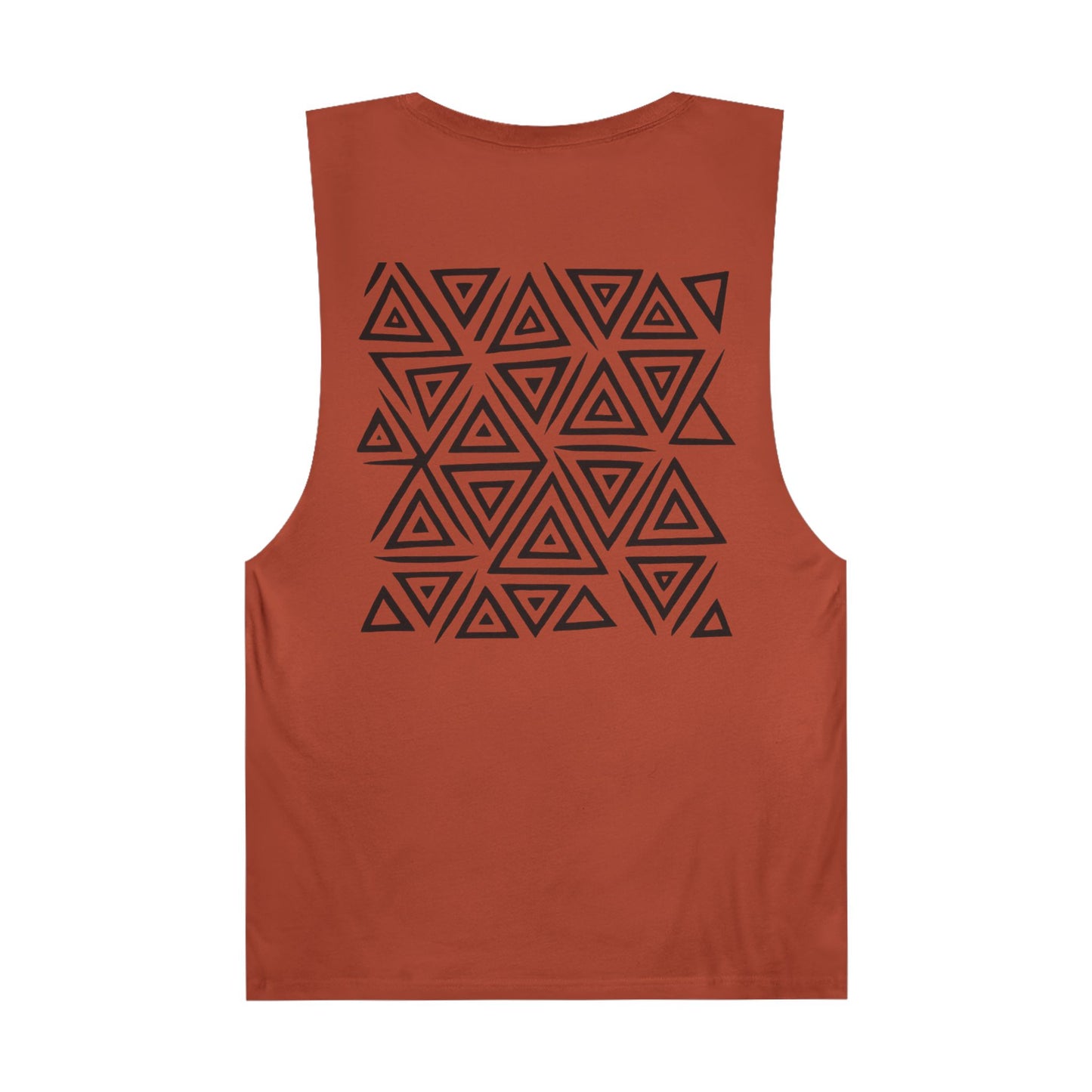 FULOVEK - Unisex Barnard Geometric Tribal Tank Top | Casual Summer Wear, Beach Attire, Workout Shirt, Graphic Tee, Gift for Friends
