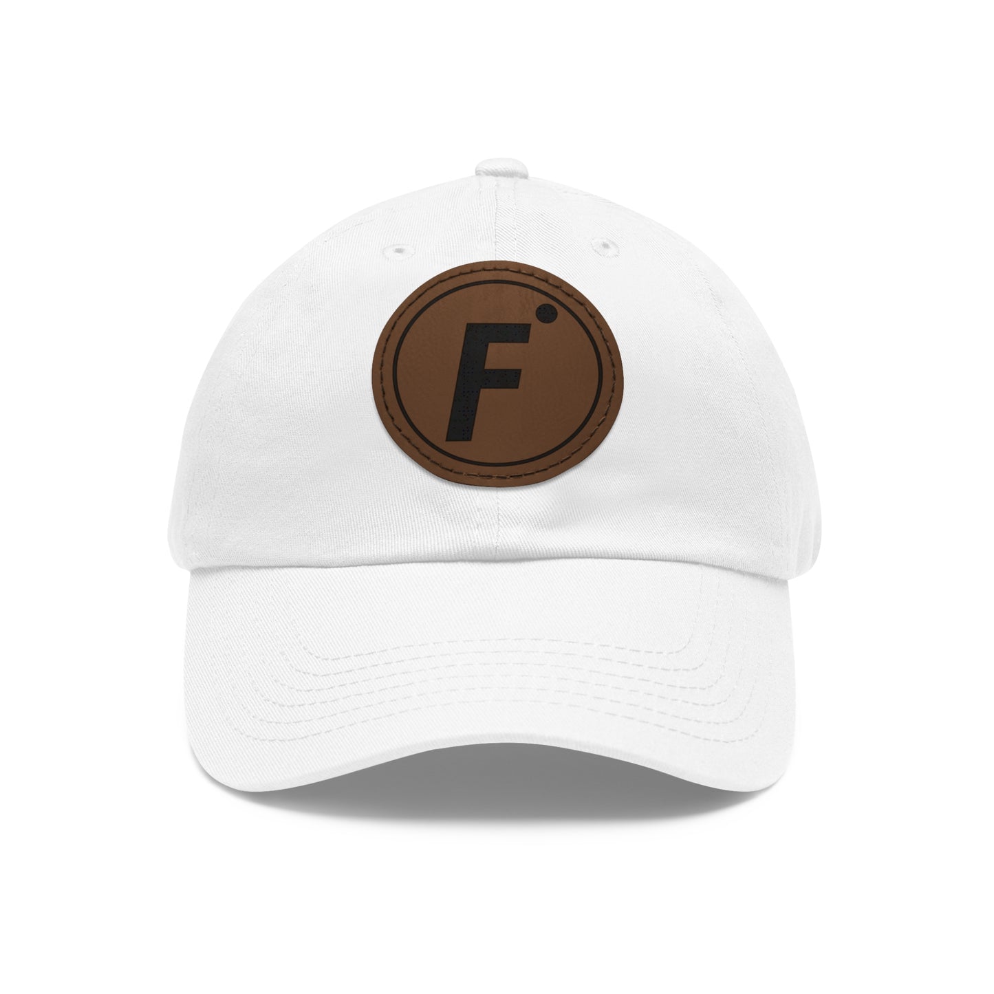 FULOVEK Stylish Dad Hat with Leather Patch - Casual, Trendy Headwear for Everyday Use