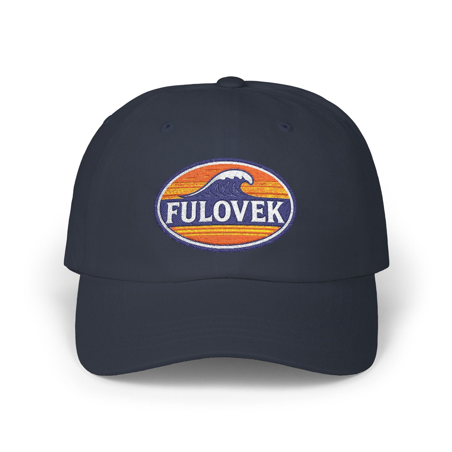 FULOVEK - Classic Dad Cap With Retro Wave Design | Summer Hat, Dad Hat, Casual Headwear, Beachwear, Gift for Him