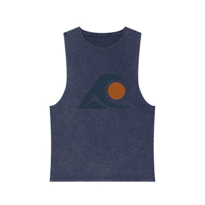 FULOVEK - Unisex Stonewash Graphic Tank Top - Vibrant Retro Wave Design, Summer Beachwear, Casual Layering, Gift for Outdoor Lovers, Trendy [...]
