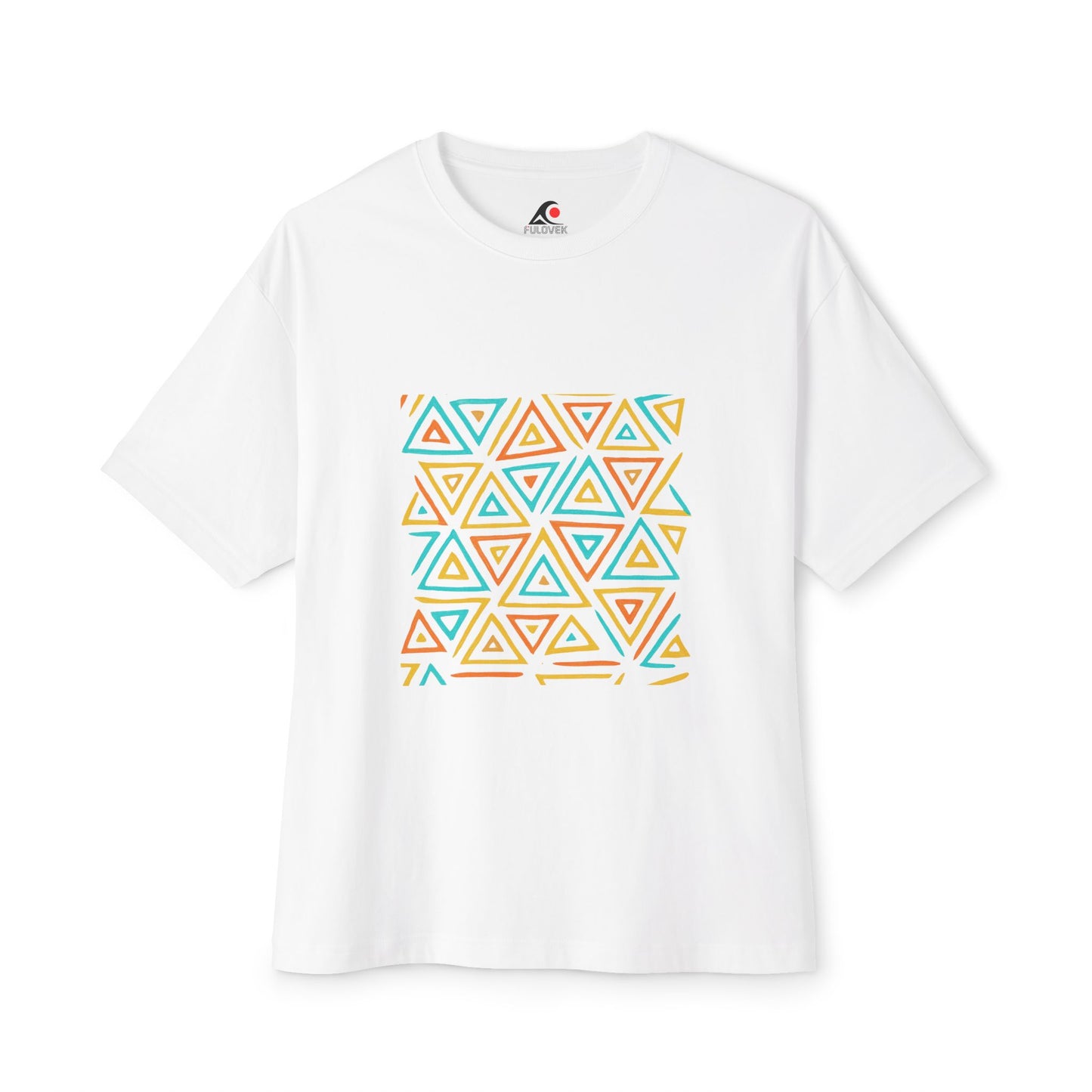 FULOVEK - TRIBAL COLLECTION - Oversized Tee - Unisex Boxy Shirt, Casual Wear, Trendy Outfit, Gift for Him, Gift for Her