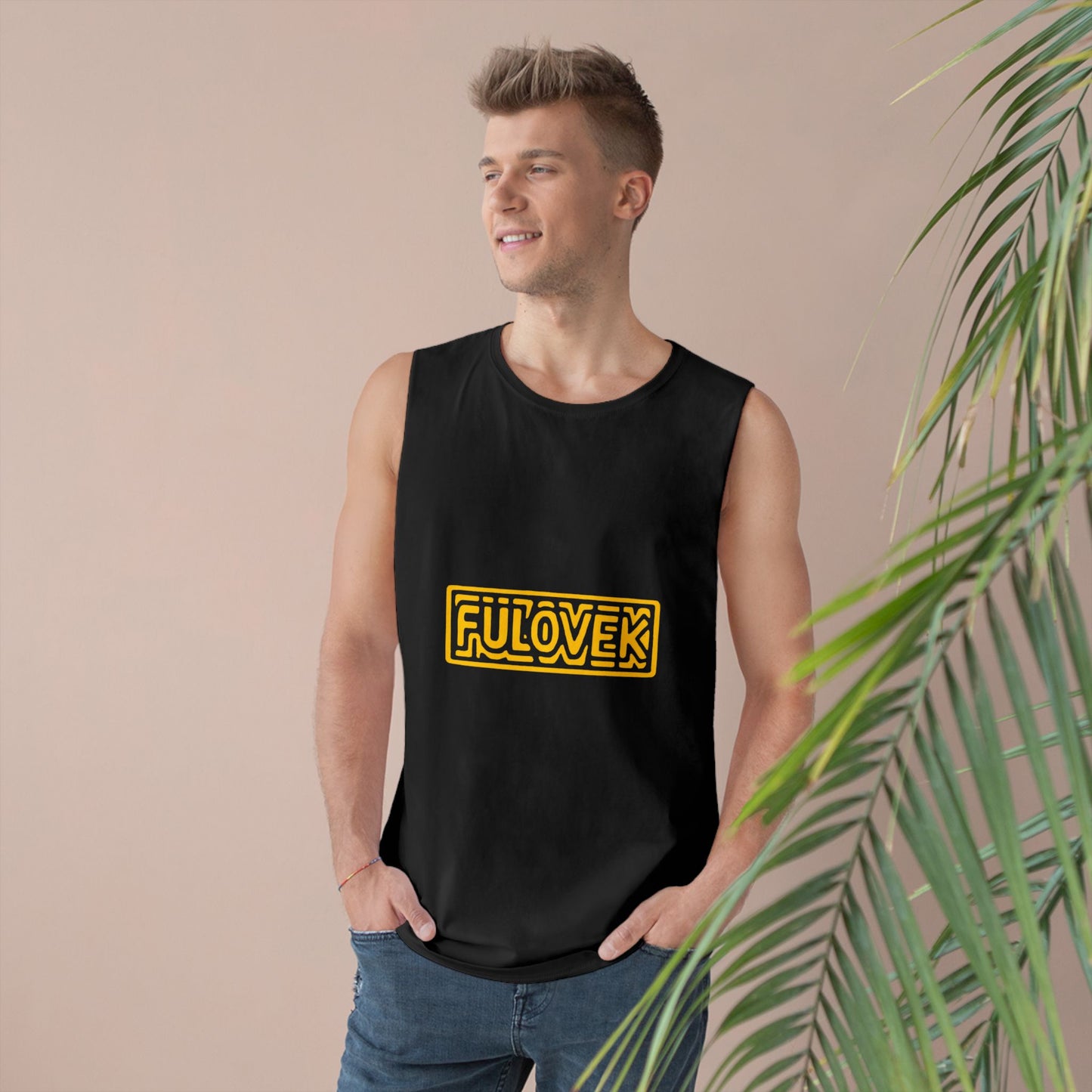 FULOVEK - Unisex Tank Top, Casual Summer Tee, Vacation Clothing, Graphic Workout Shirt, Stylish Layering Piece, Gifts for Him and Her