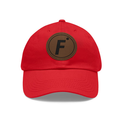 FULOVEK Stylish Dad Hat with Leather Patch - Casual, Trendy Headwear for Everyday Use