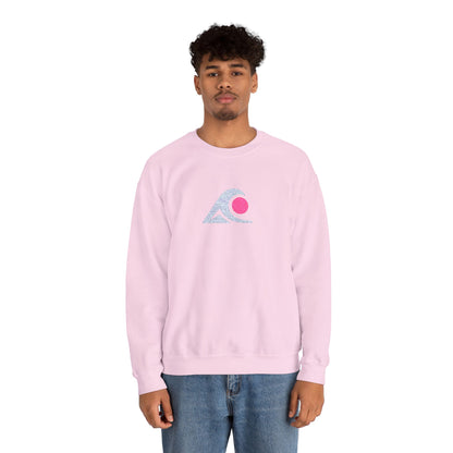 FULOVEK - Chic Beach Vibes Sweatshirt, Cozy Ocean Graphic Crewneck, Unisex Relaxed Fit Pullover, Summer Casual Wear, Perfect Gift for Beach Lovers