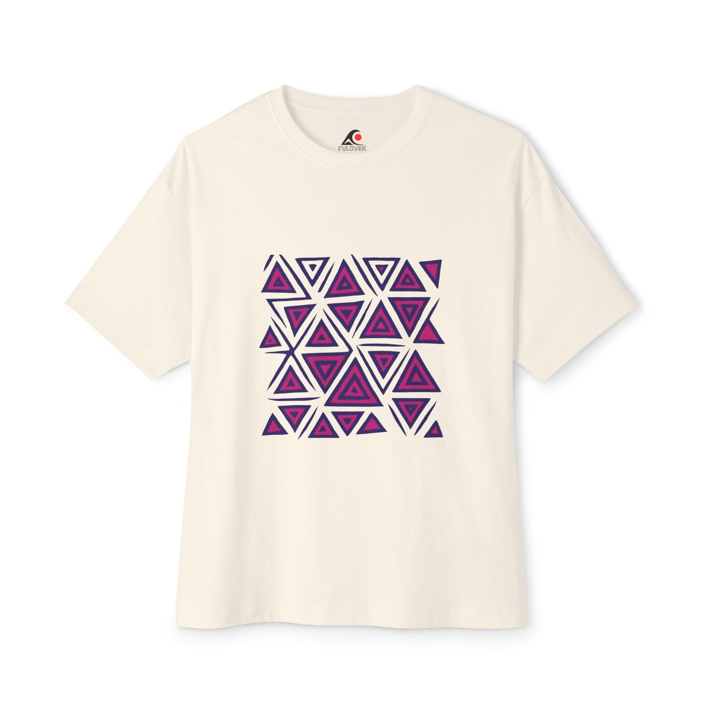 FULOVEK - TRIBAL COLLECTION - Oversized Tee - Unisex Boxy Shirt, Casual Wear, Trendy Outfit, Gift for Him, Gift for Her